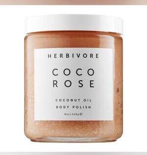 $40 NIB Herbivore Botanicals Coco Rose Coconut Oil Body Polish (8 Oz.)